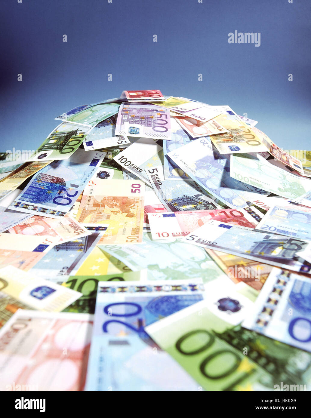 Banknoten, Euro, anders Stillleben, Banknoten, Geld, Schutztechniken, Währung, Einheitswährung, Währungseinheit, Europa, EU, Zahlungsmittel, europäisch, Gewinn, Lotto-Gewinn, juristische Estate, Reichtum, heap, Nahaufnahme, monetäre Heap Stockfoto
