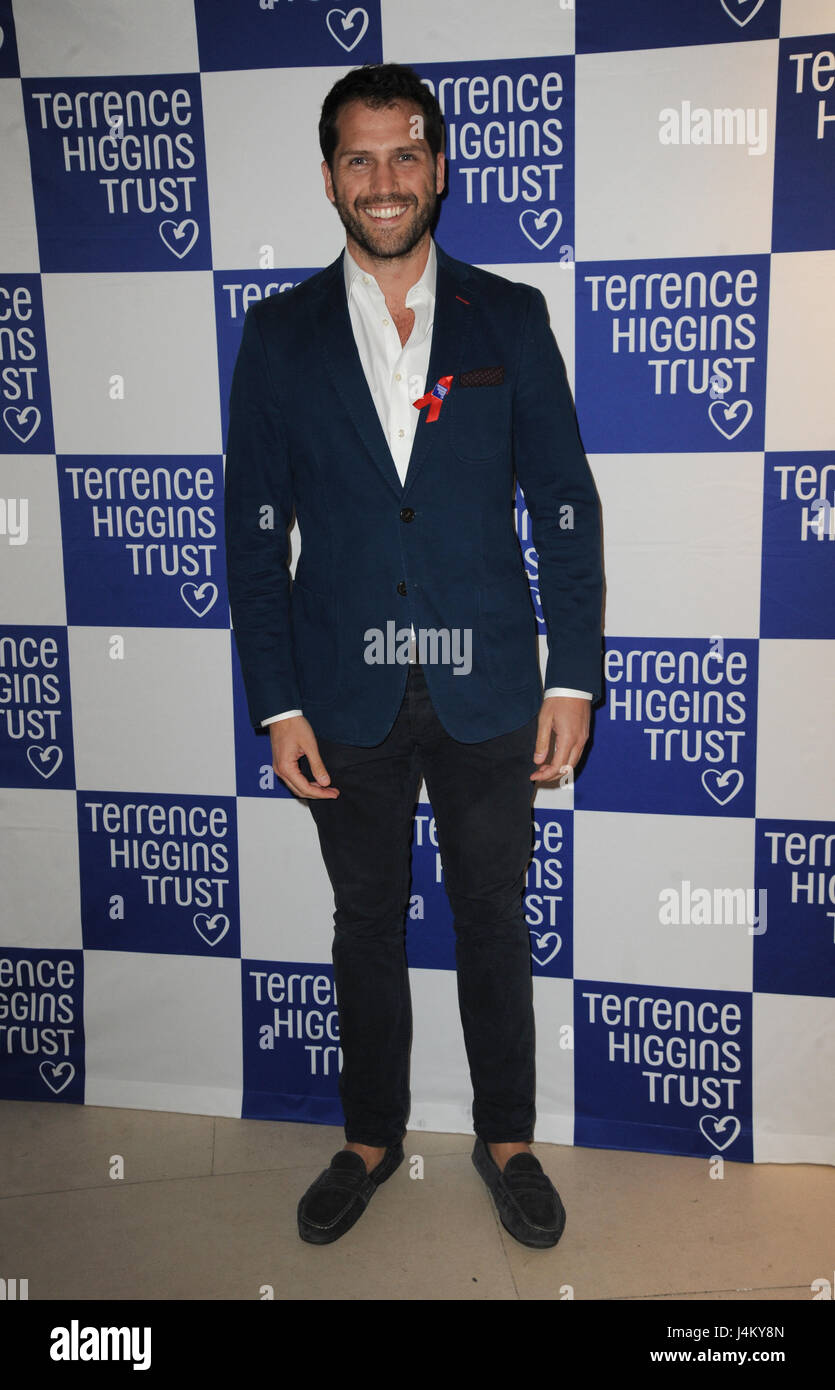 Gäste besuchen die Terrence Higgins Trust Jahresauktion zur Unterstützung HIV / AIDS Charity Featuring: James Lee Taylor Where: London, Vereinigtes Königreich bei: 11. April 2017 Credit: WENN.com Stockfoto