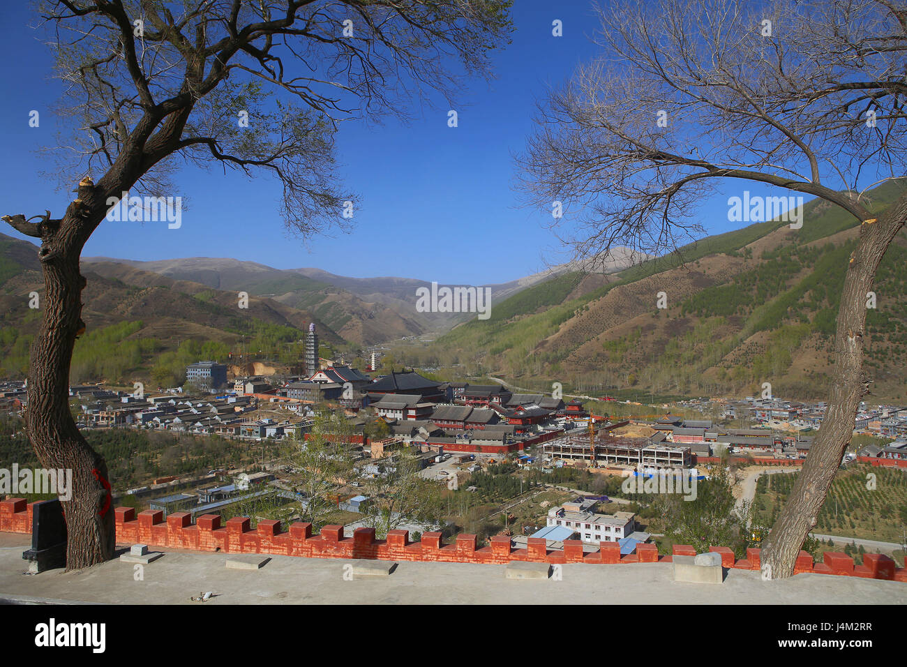 Wutai Gebirge, Shanxi, China Stockfoto