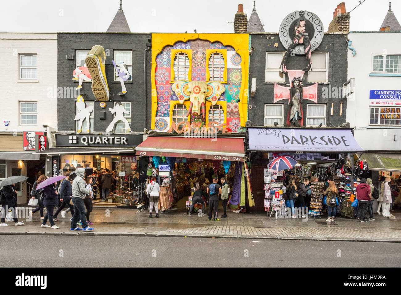 Camden Market in NW1, London, UK Stockfoto