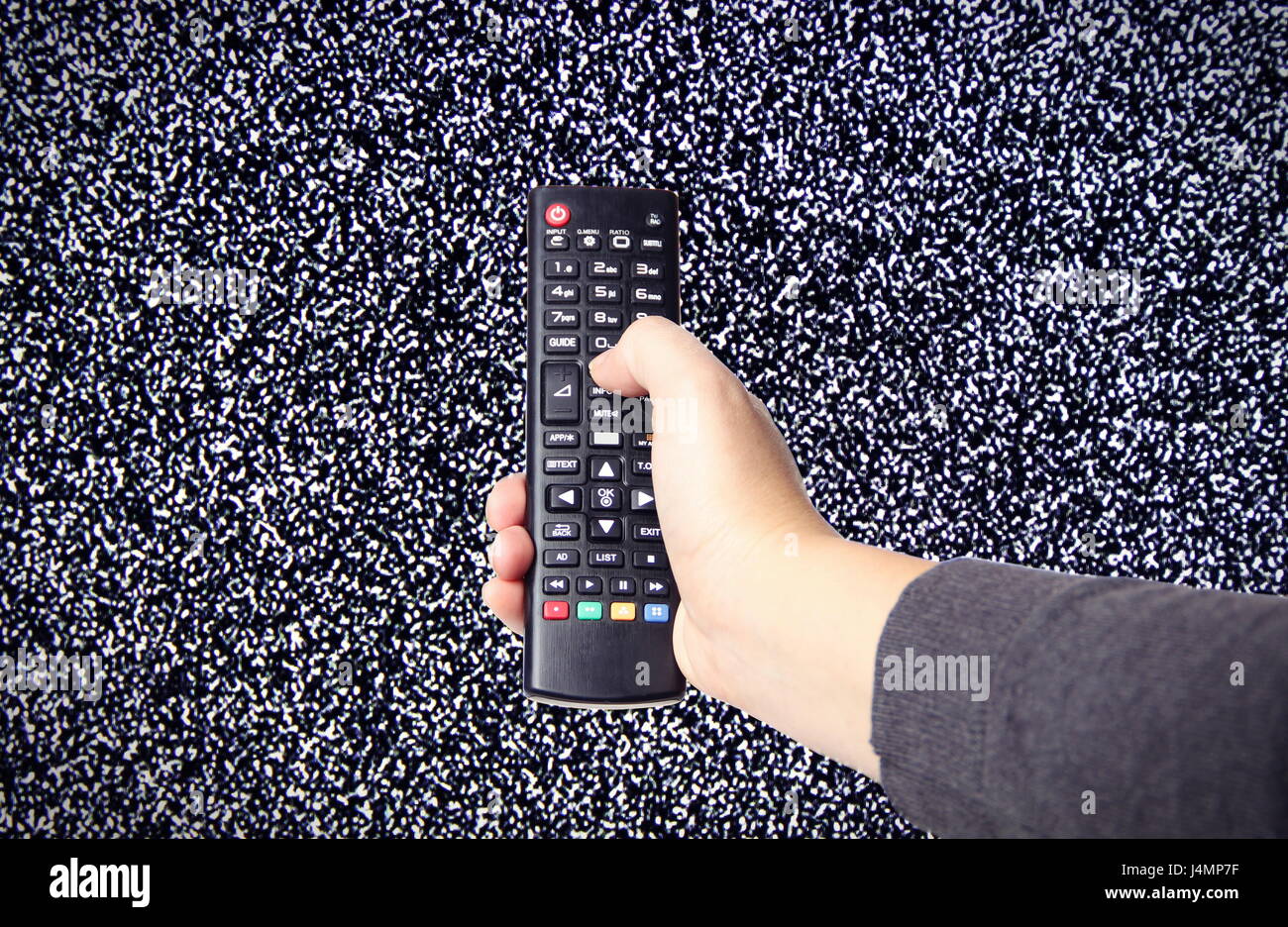 Kein signal Stockfoto