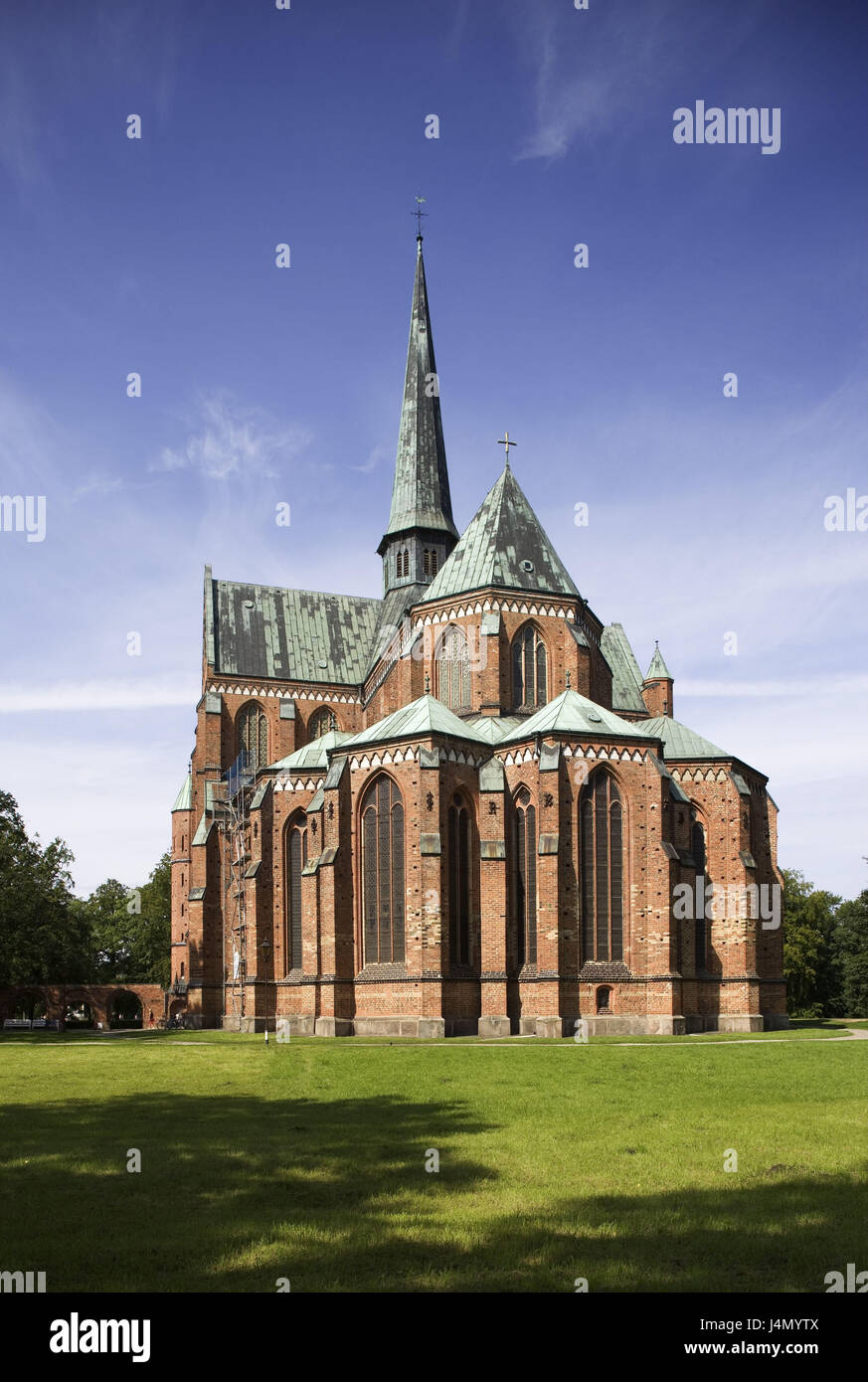 Deutschland, Mecklenburg-Vorpommern, Bad Doberan, Doberaner Münster Länge 76 m Stockfoto