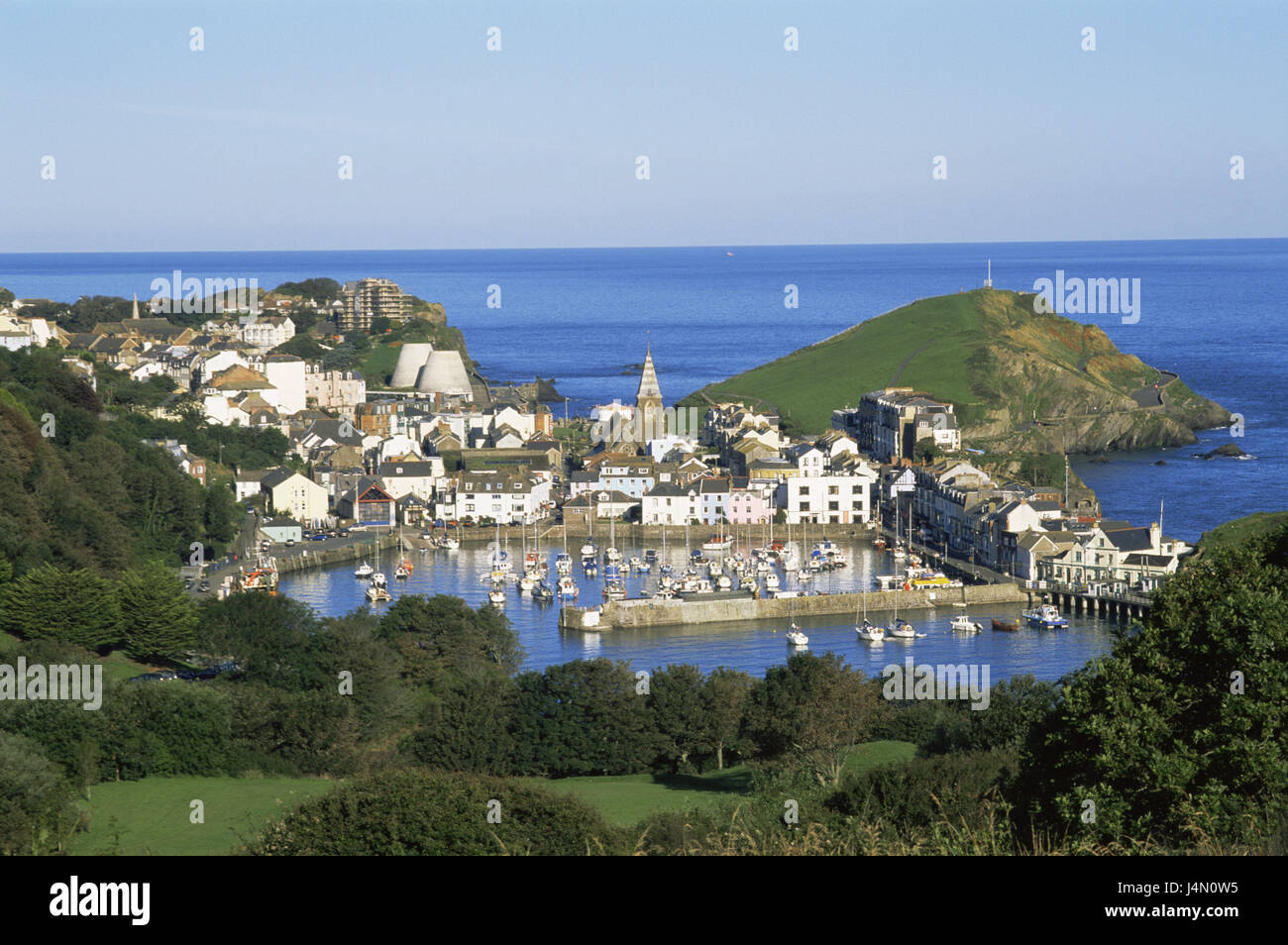 Grossbritannien England Devon Ilfracombe Lokale Ubersicht