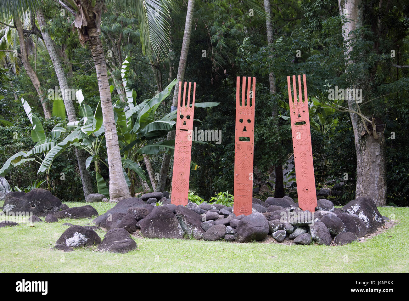 FranzösischPolynesien, Tahiti, Tahiti Nui Island, Marae Arahurahu