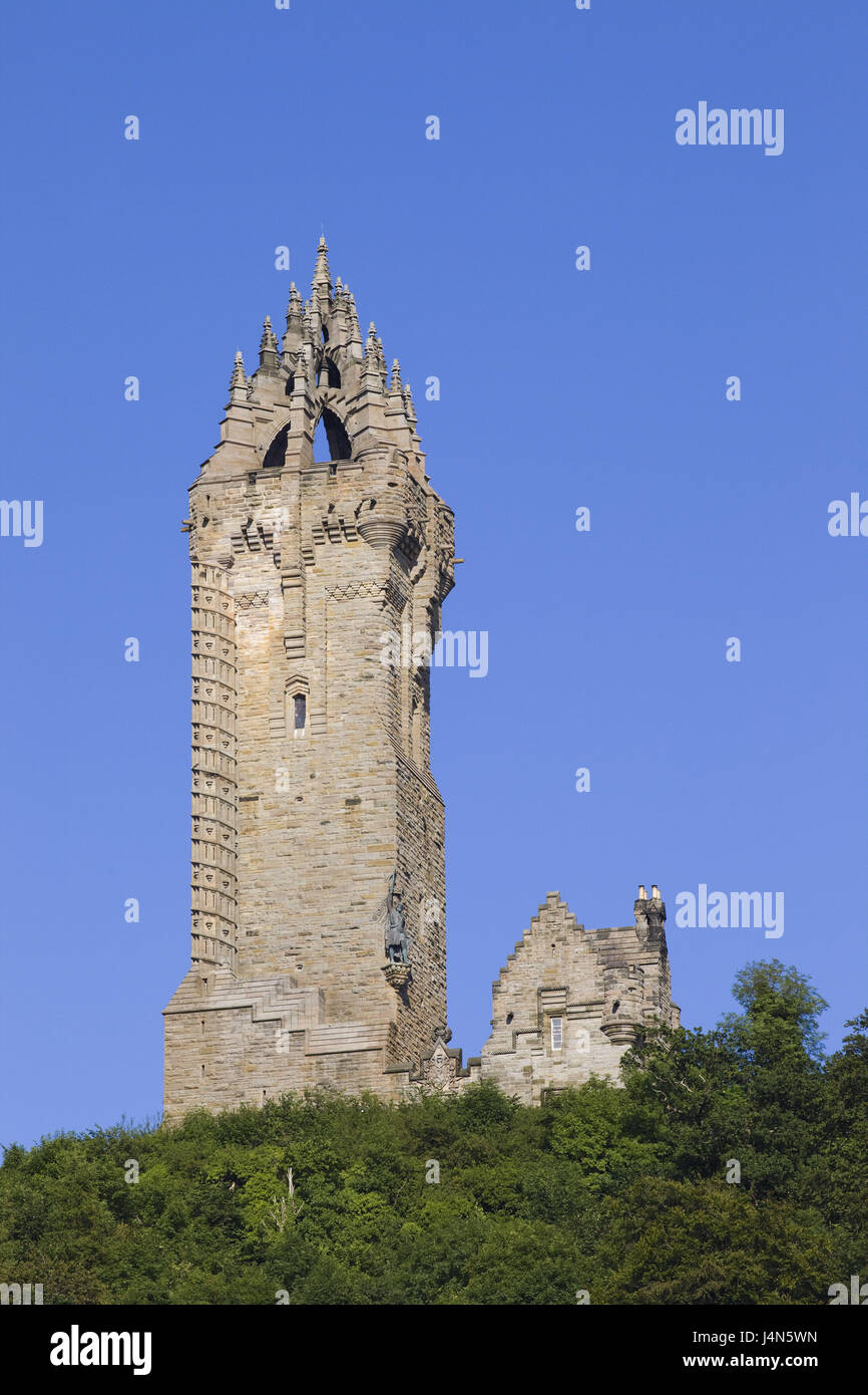 Großbritannien, Schottland, Stirling, Wallace Monument, 1869, Stockfoto