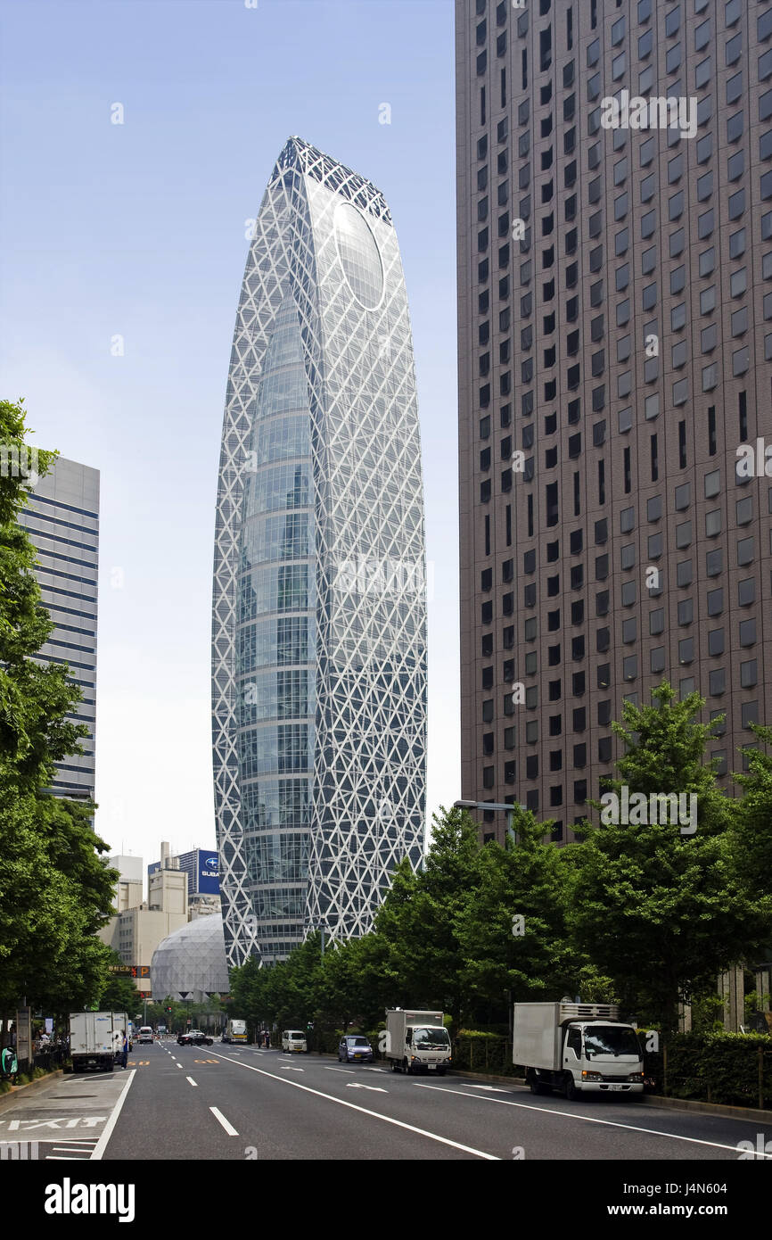 Japan, Tokio, Shinjuku District, Cocoon-Gebäude, Stockfoto