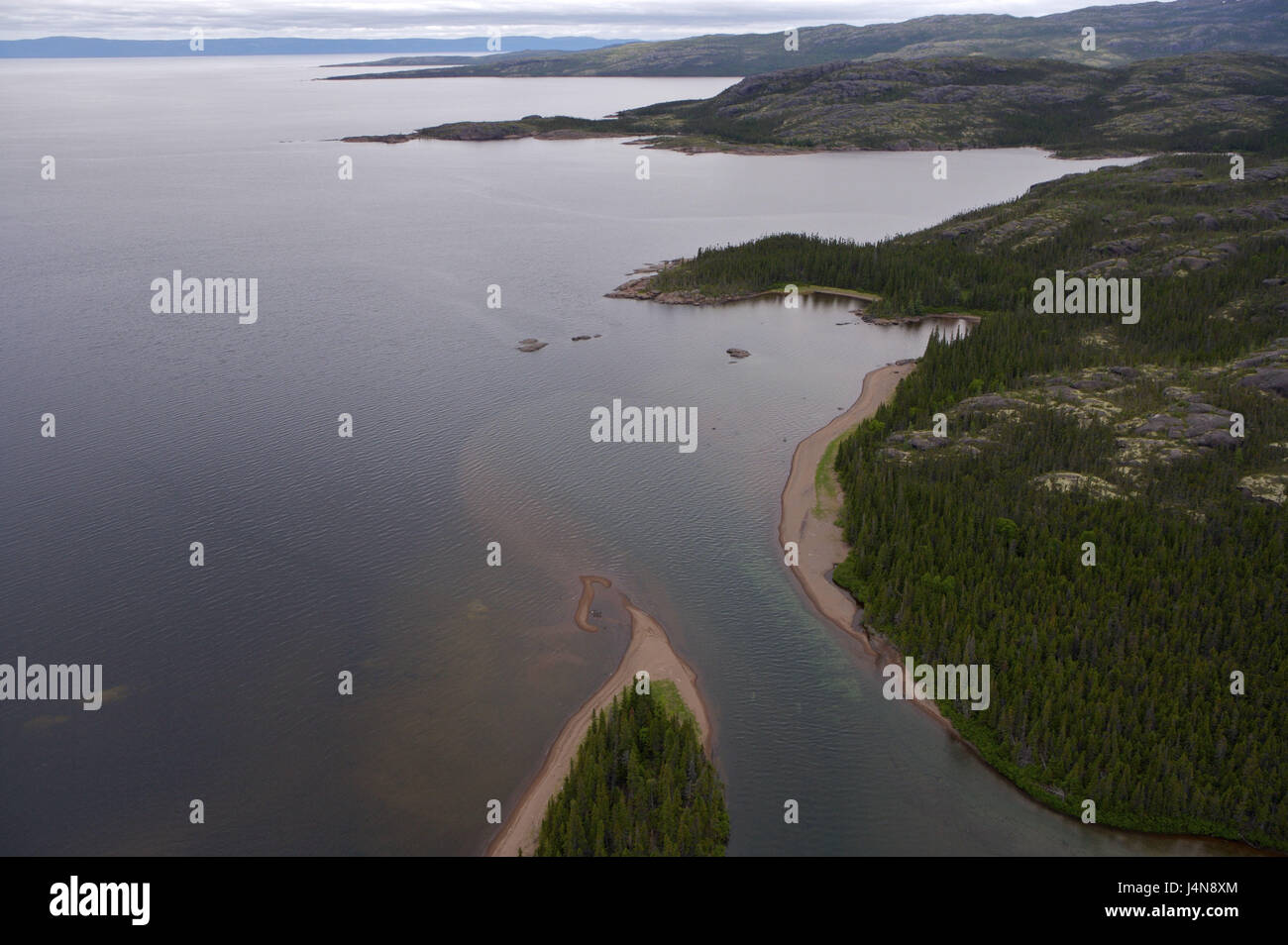 Kanada, Labrador, Sole-Melville, Landschaft, Stockfoto