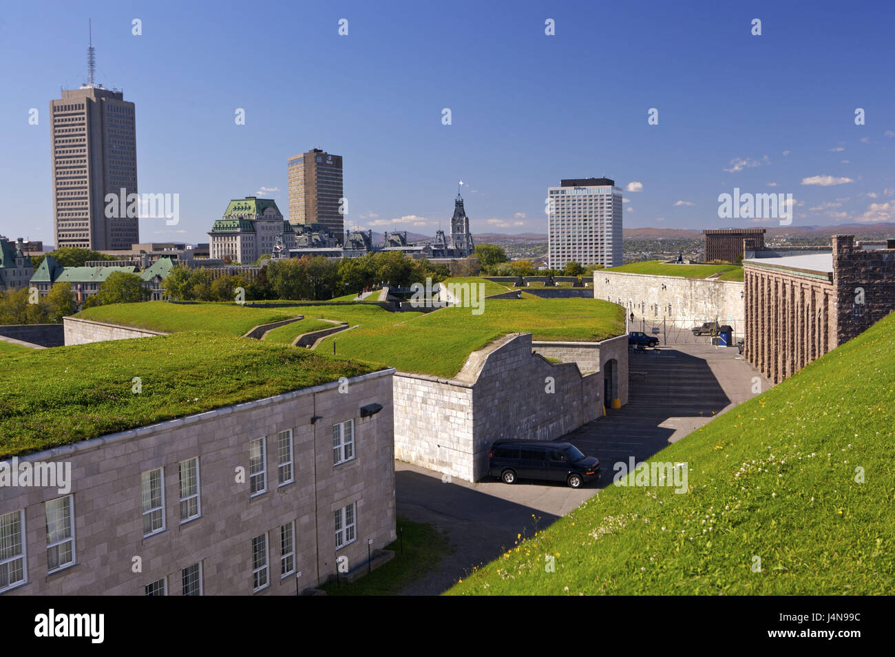 La Citadelle de Québec, Old Town, Quebec, Kanada, Stockfoto
