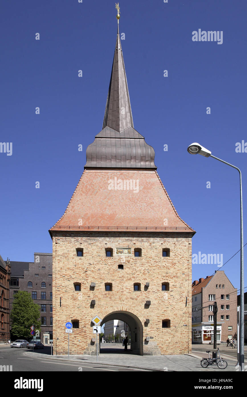 Stone Gate Rostock Steintor Gate Rostock Germany Stockfotos und -bilder Kaufen - Alamy