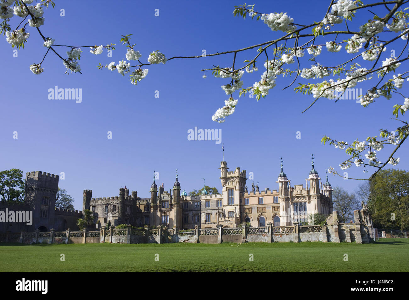Großbritannien, England, Hertfordshire, Knebworth House, Stockfoto