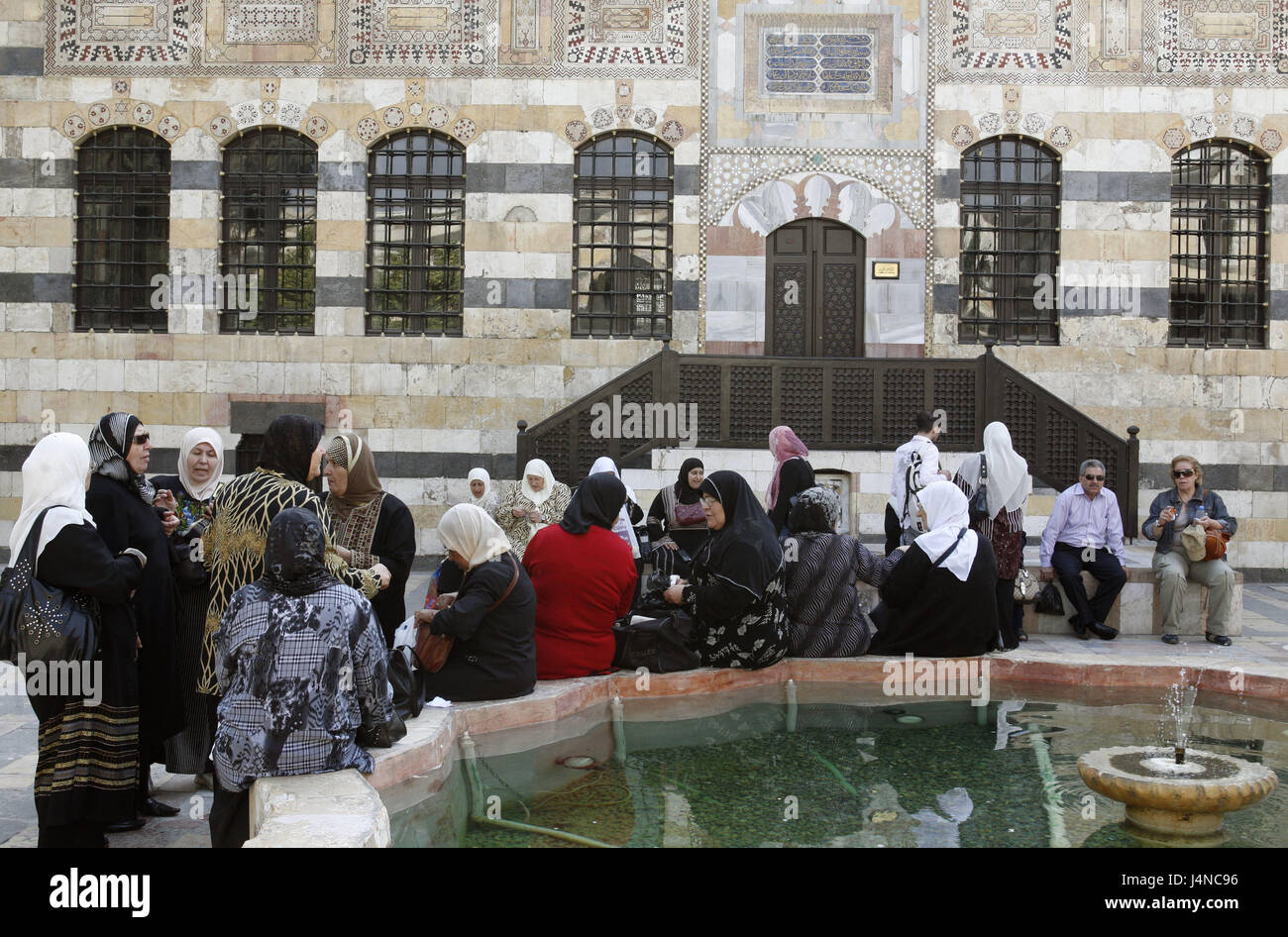 Syrien, Damaskus, Old Town, Souk, Palast, na ja, Frauen, Azem Palast