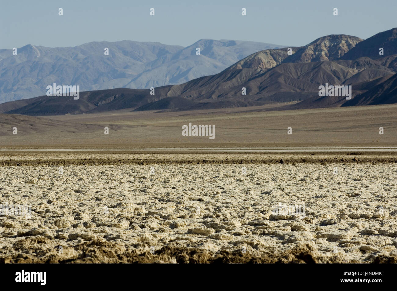 USA, Kalifornien, Death Valley, Devils Golf Course, Stockfoto