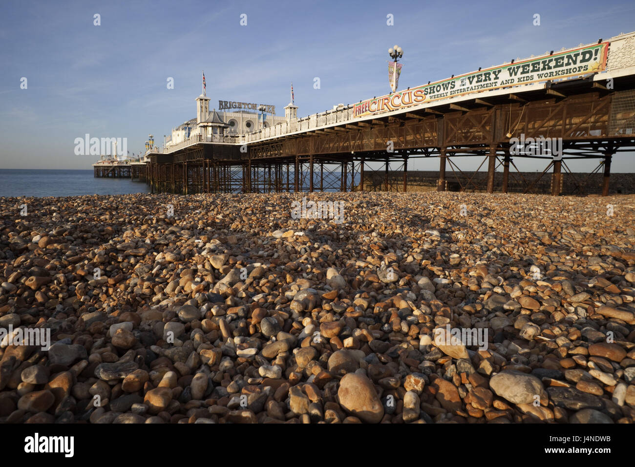 Großbritannien, England, Sussex, Brighton, Pier, Stockfoto