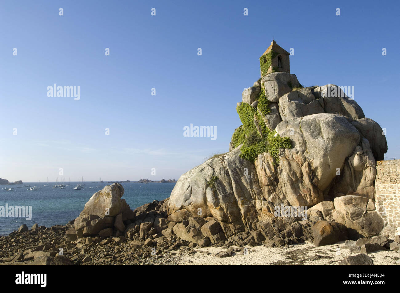 Frankreich, Bretagne, port Blanc, Galle Küste, Stockfoto
