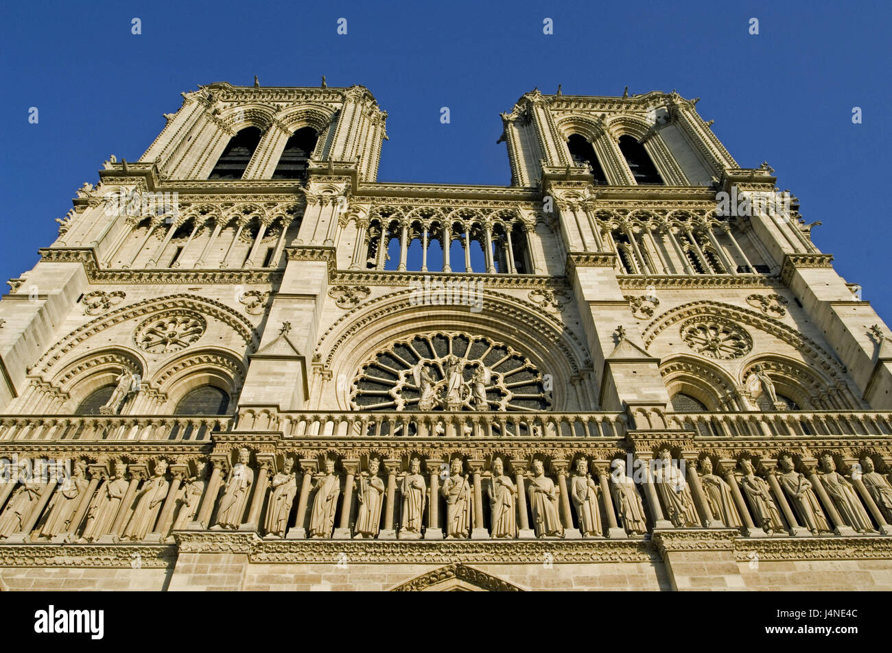 Frankreich, Paris, seine, Notre Dame Kathedrale Stockfoto