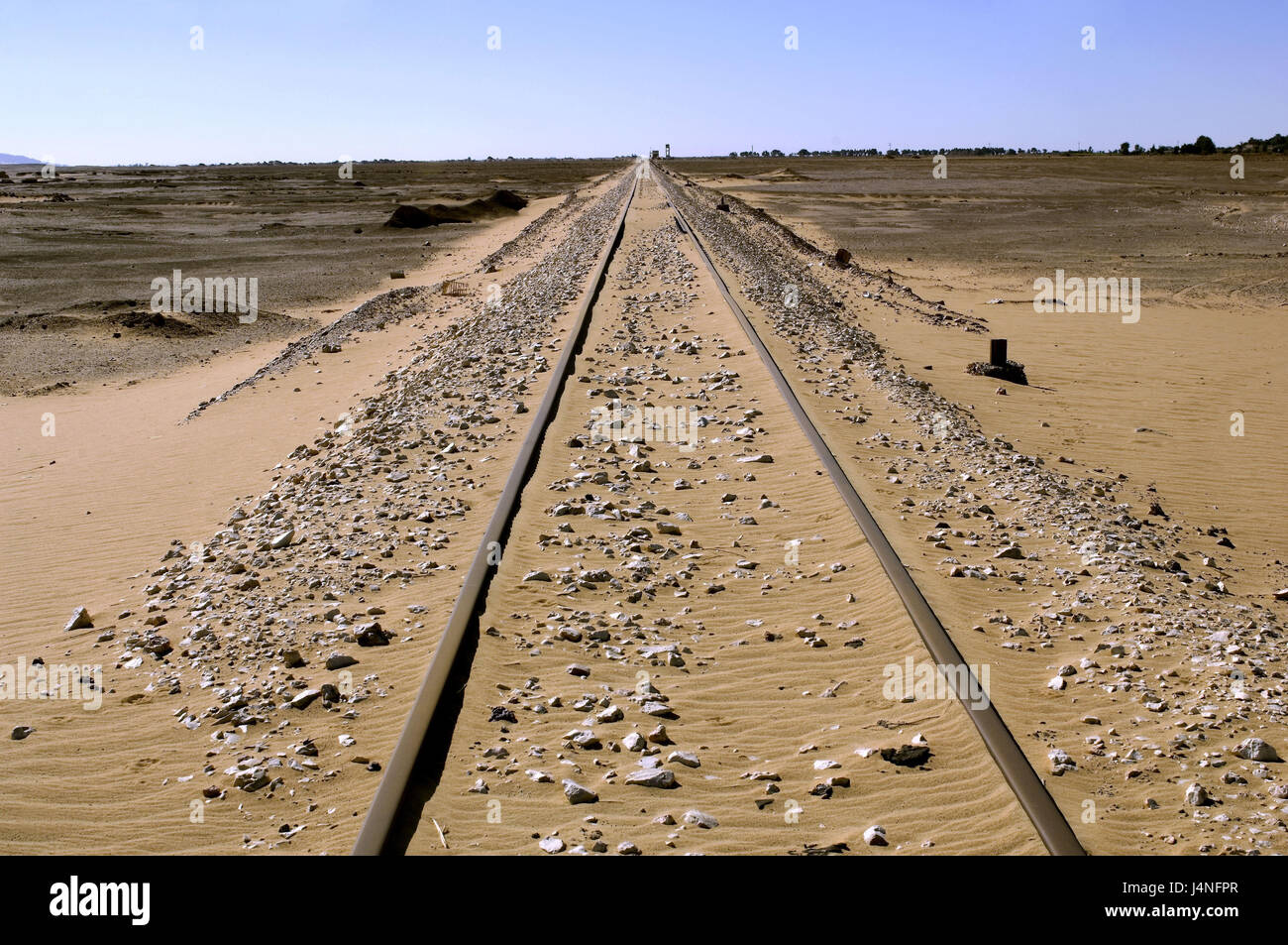 Ägypten, Kharga Oase, wilde Landschaft, Abschnitt, Stockfoto