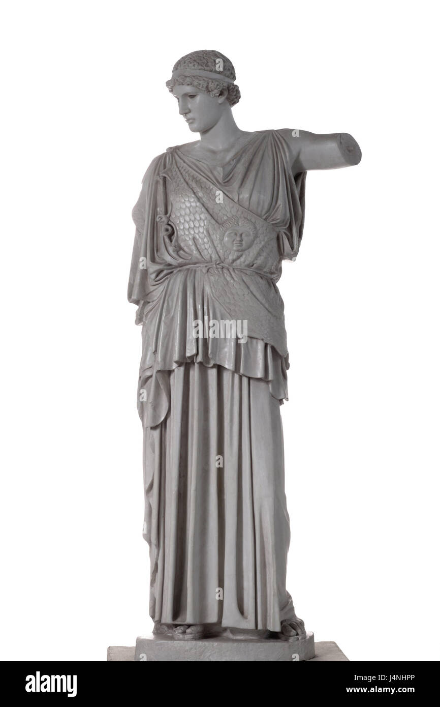 Statue, Athena Lemnia, Kunst, Skulptur, Freis Platte, Frau, Athene in der griechischen, Stockfoto