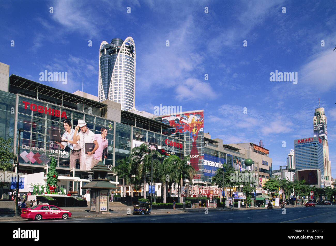 Thailand, Bangkok, Central World Shoppingcenter, Straßenszene, Stockfoto