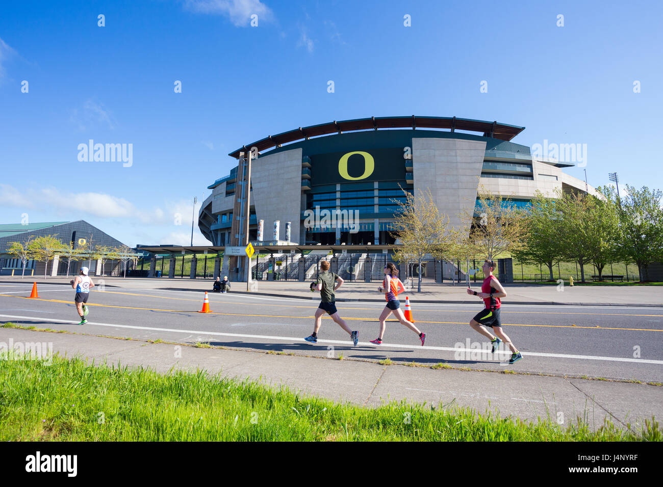 2017 Eugene Marathon-Rennen Stockfoto