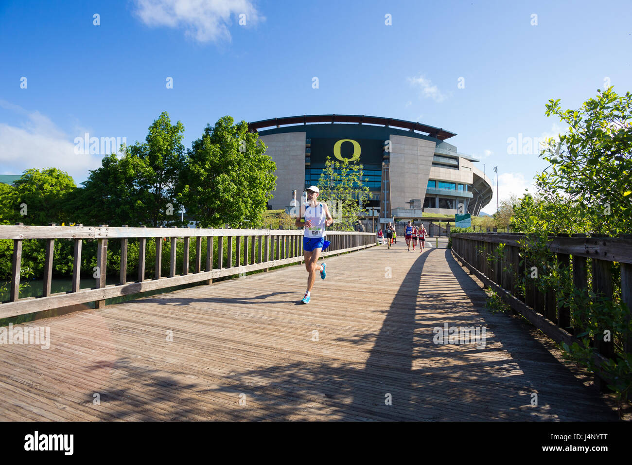 2017 Eugene Marathon-Rennen Stockfoto