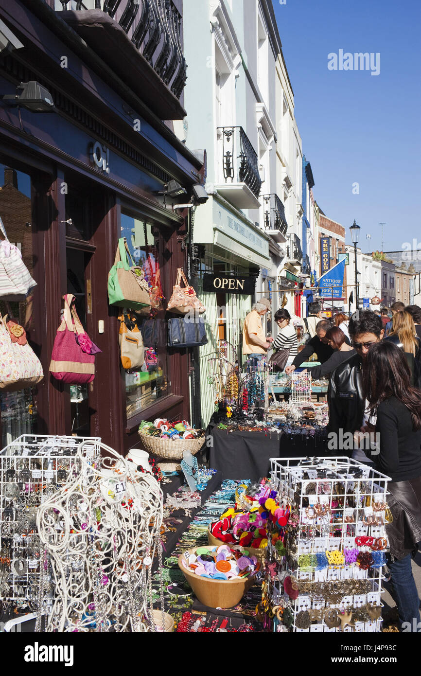 England, London, Portobello Road, klassische Kunst-Markt, Stockfoto