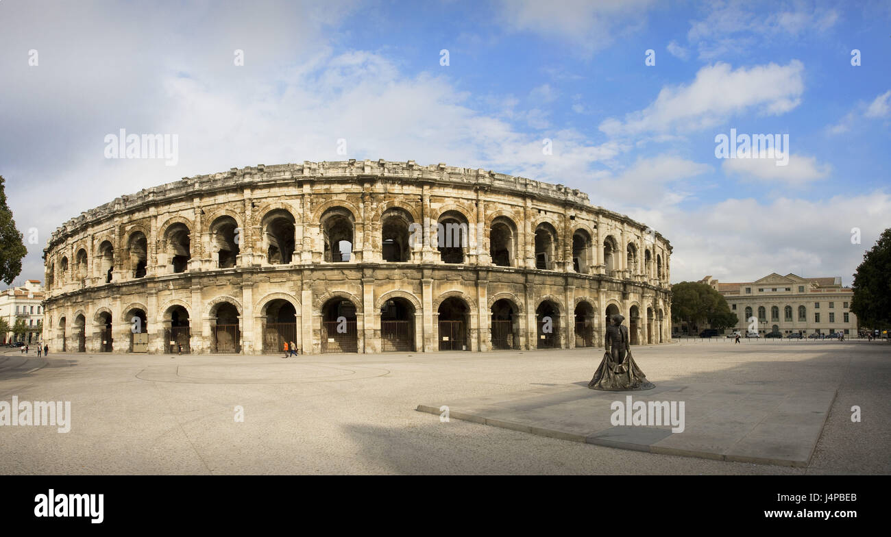 Frankreich, Nimes, Amphitheater, Stockfoto