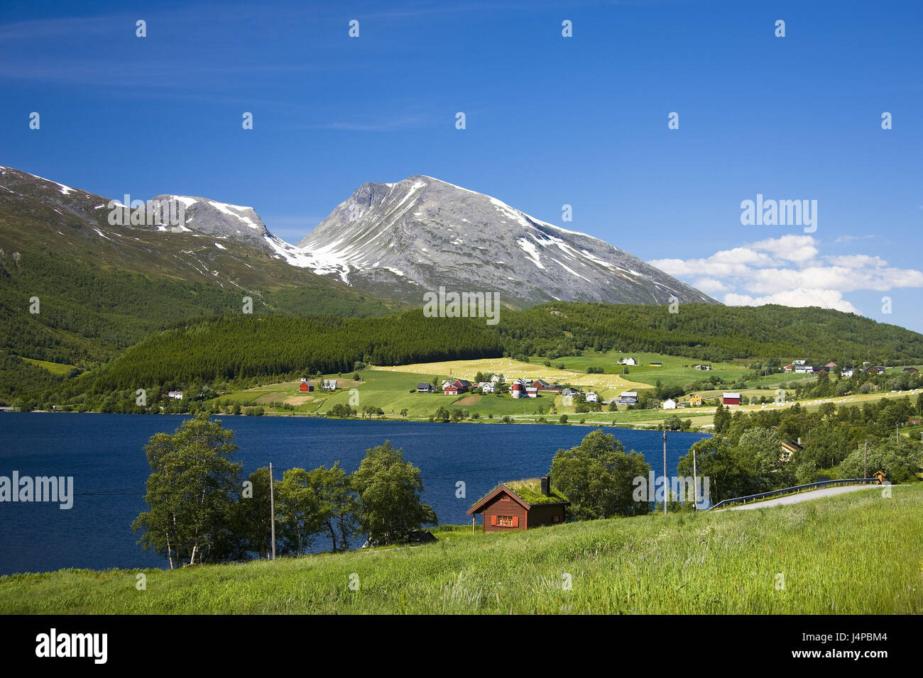 Norwegen, mehr Og Romsdal, Landschaft, Stockfoto