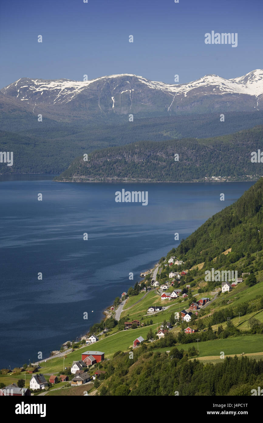 Norwegen, Sogn Og Fjordane, Nord Fjord, Hamar, Stockfoto