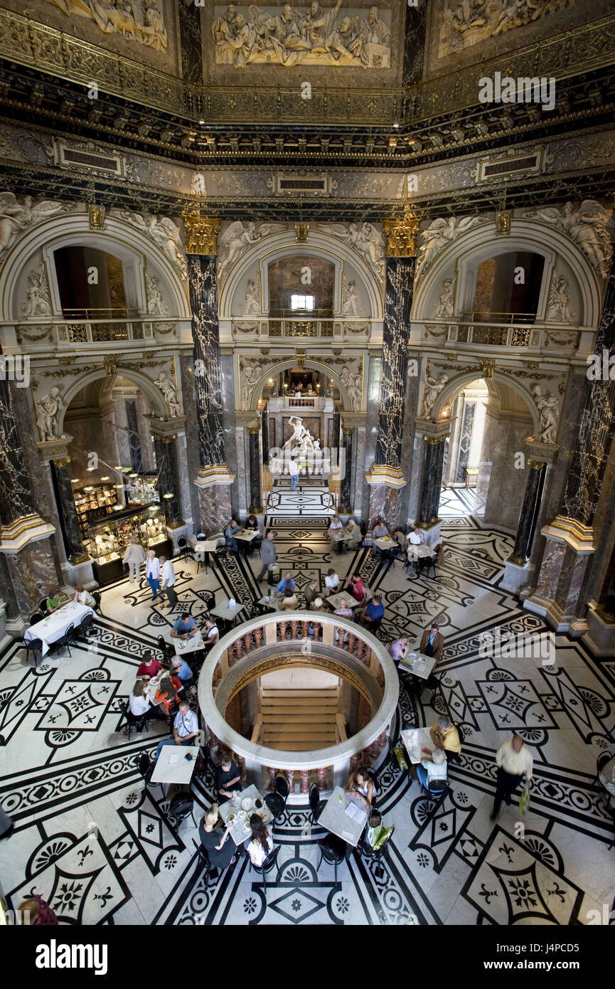 Österreich, Wien, Kunsthistorisches Museum, Kuppelsaal, Stockfoto