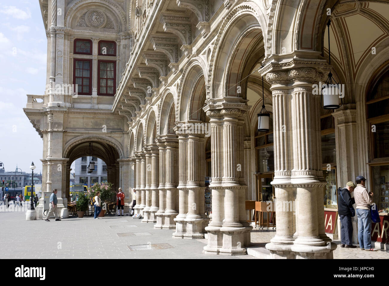 Österreich, Wien, Oper, Spielhallen, Stockfoto