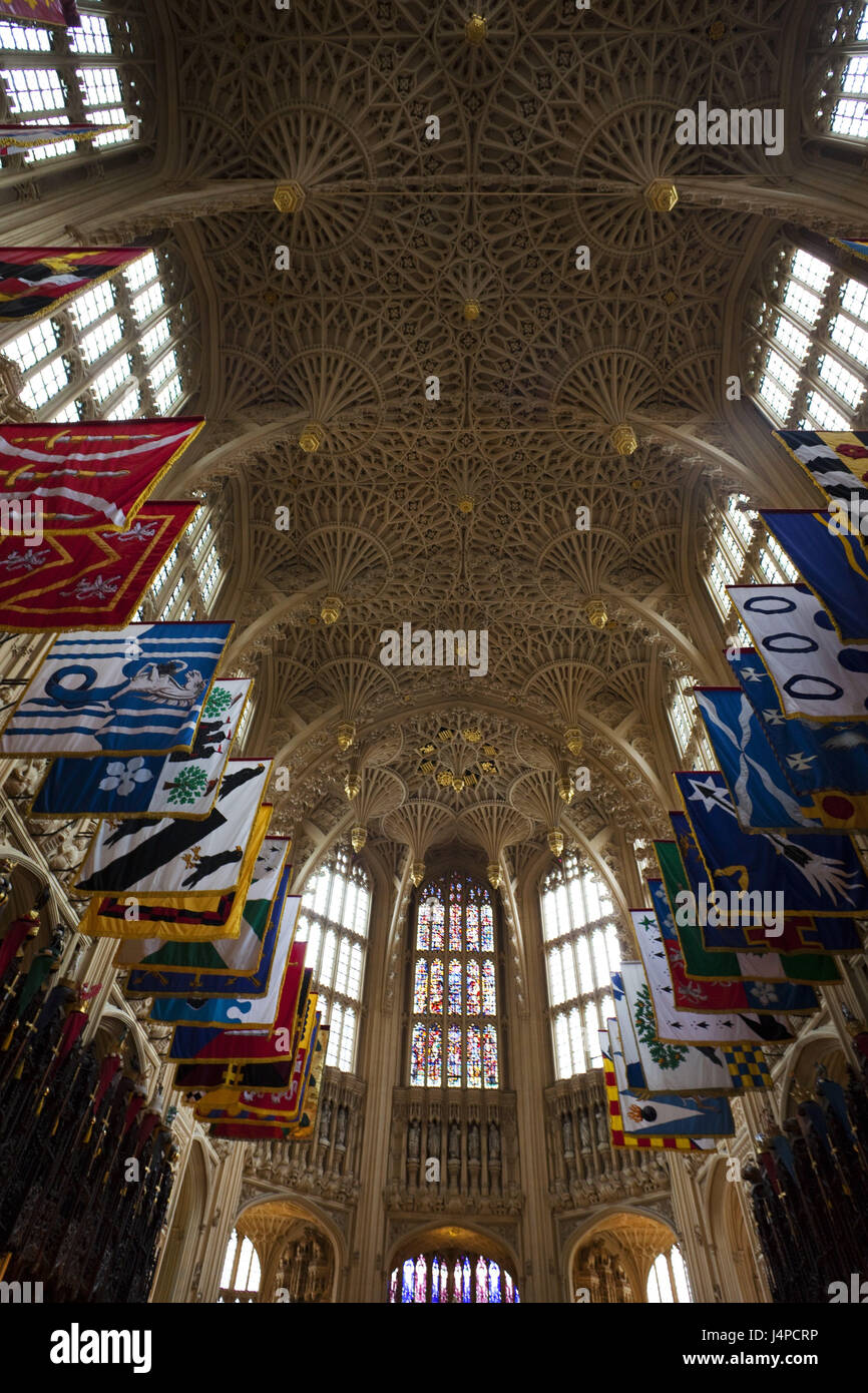 Großbritannien, England, London, Westminster Abbey, Henry Lady VII Chapel, Stockfoto