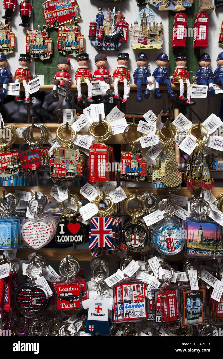 Großbritannien, England, London, Souvenirs, Stockfoto
