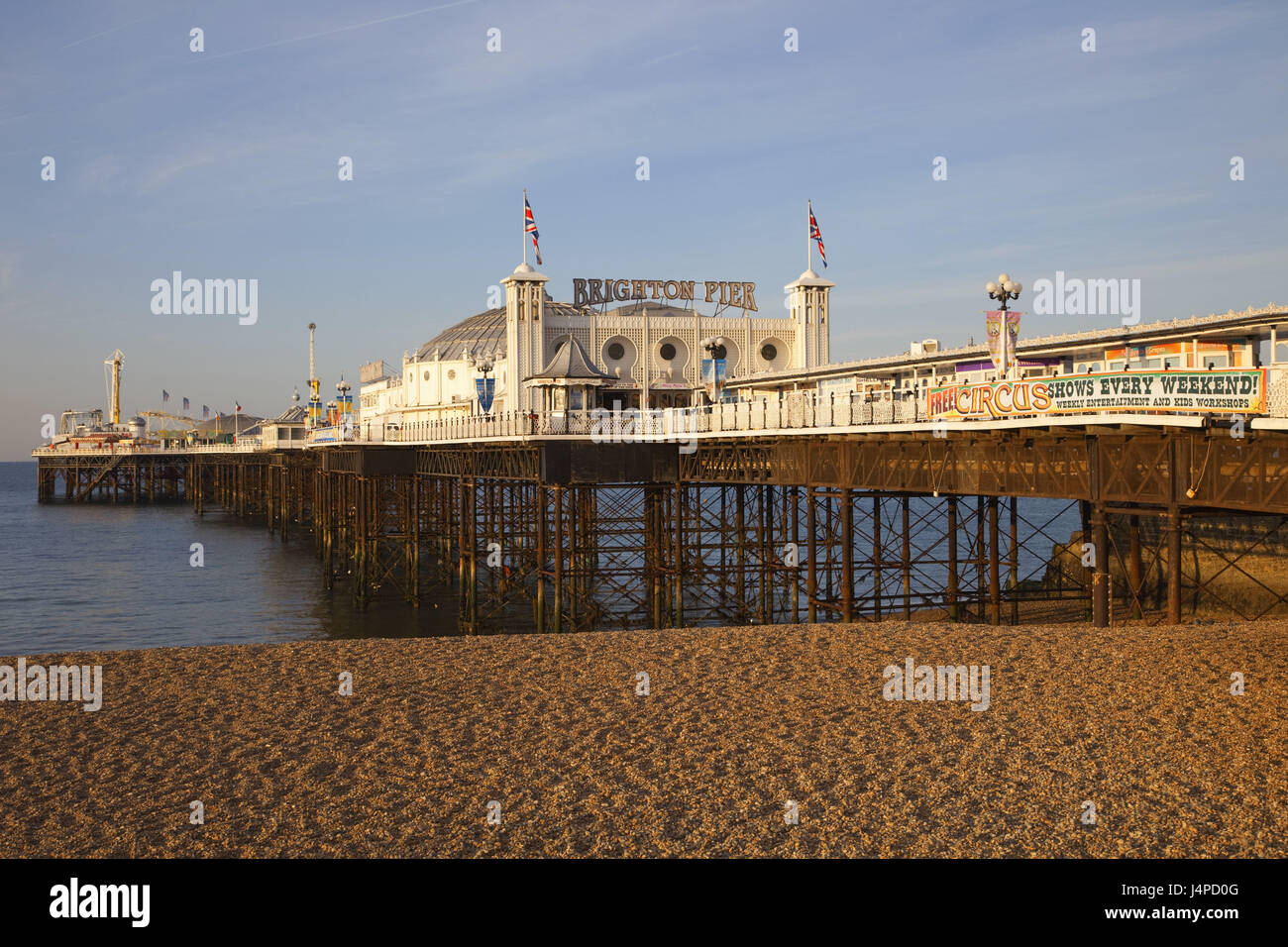 Großbritannien, England, Sussex, Brighton, Pier, Stockfoto