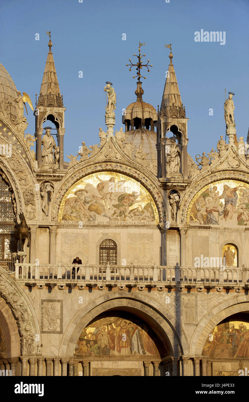 Italien, Veneto, Venedig, Basilika Tu San Marco, Stockfoto