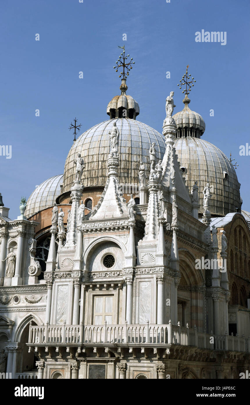 Italien, Veneto, Venedig, Basilika Tu San Marco, Palazzo Ducale, Stockfoto
