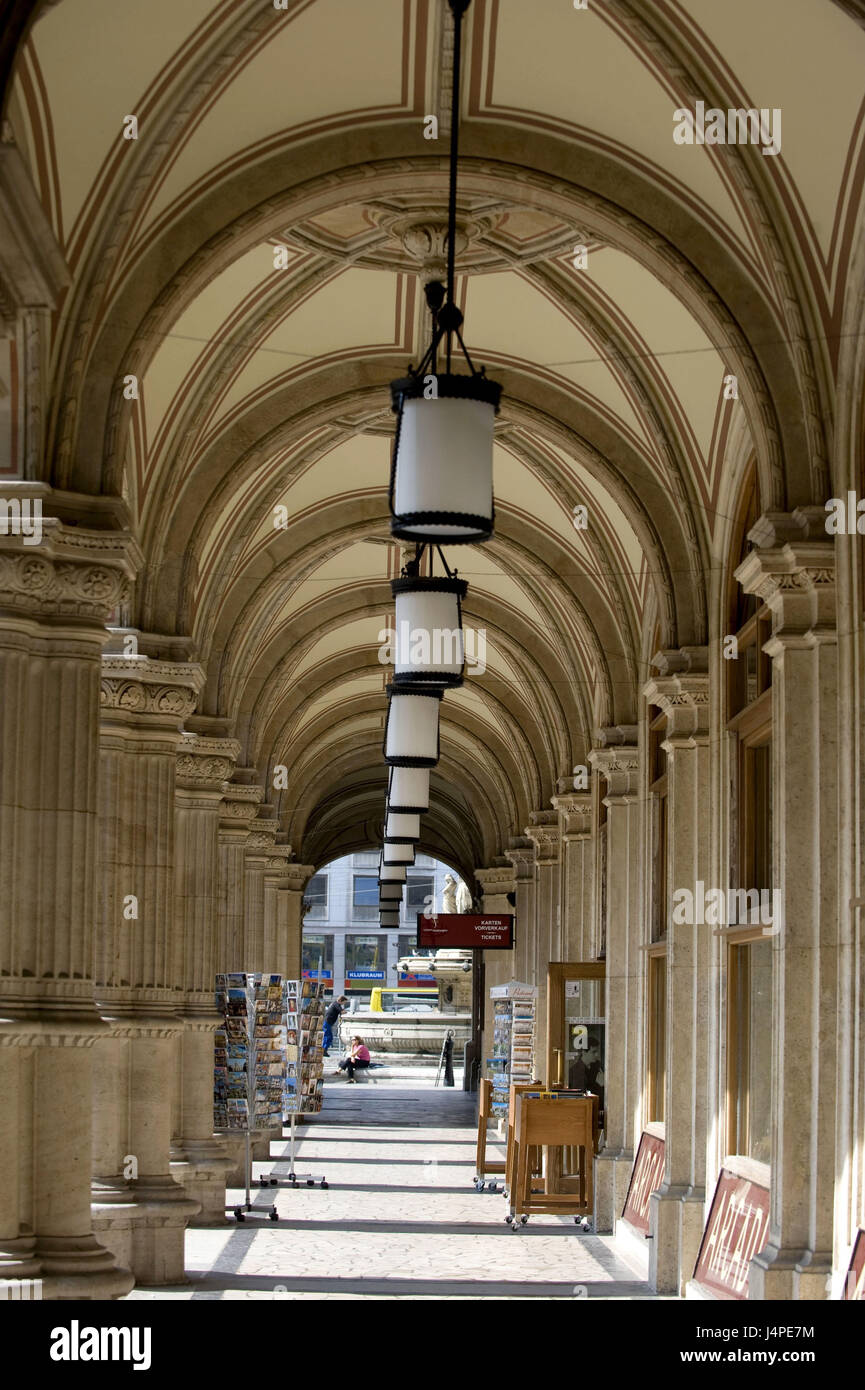 Österreich, Wien, Oper, Spielhallen, Stockfoto