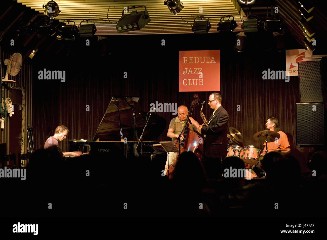 Tschechische Republik, Tschechien, Prag, Reduta jazz Club, Stockfoto
