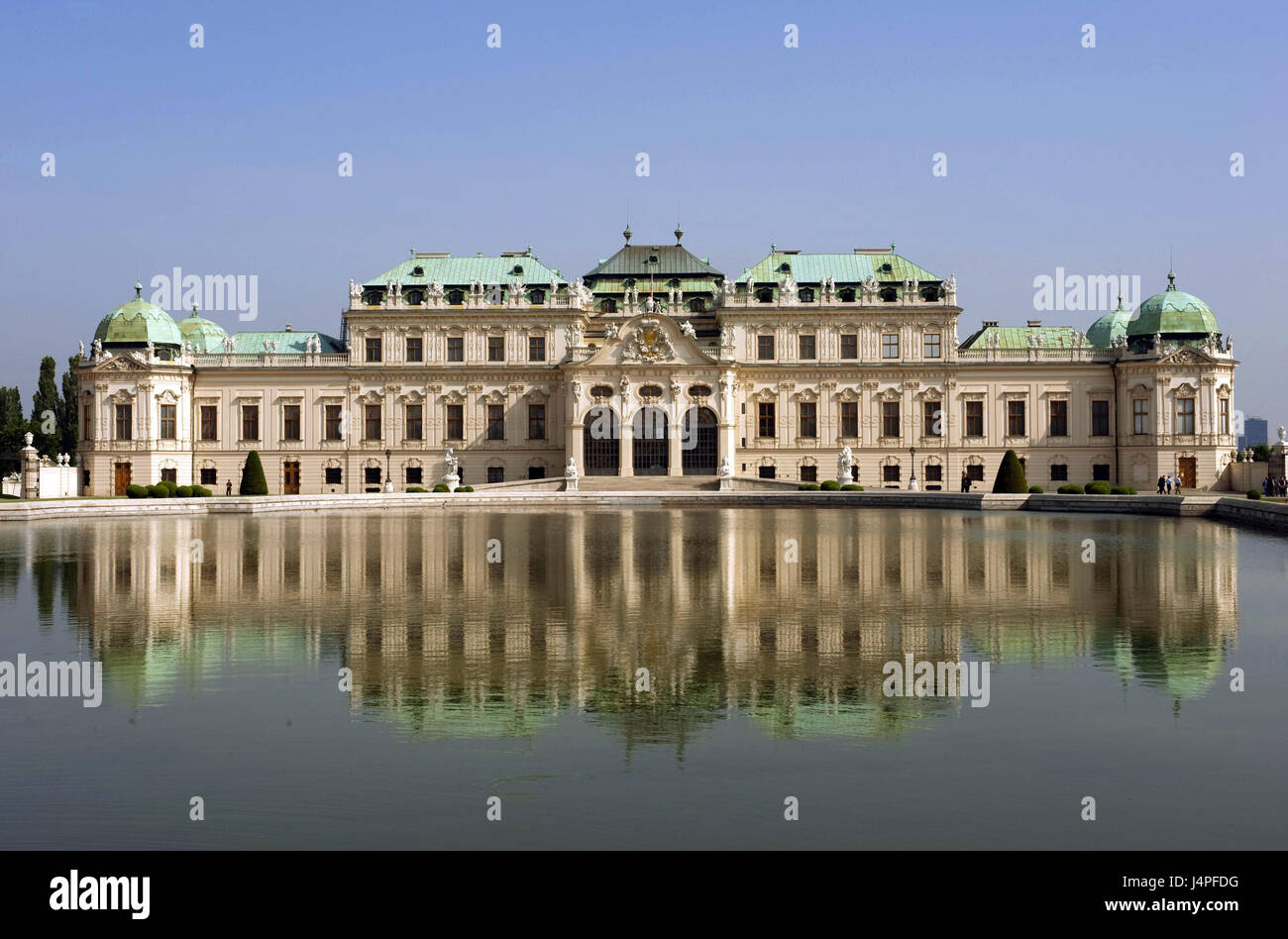 Österreich, Wien, Schloss Belvedere, Stockfoto