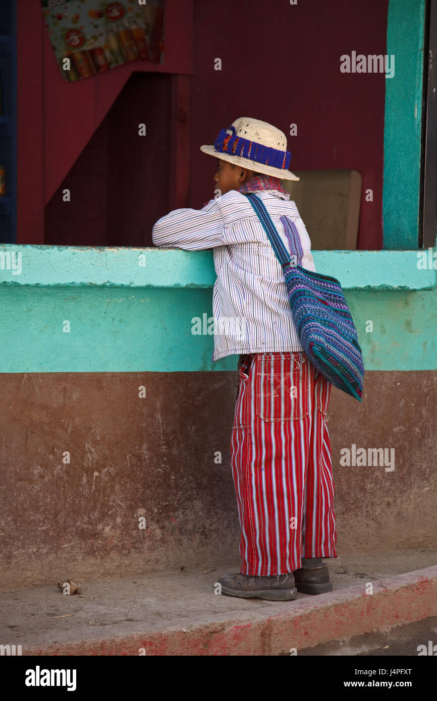 Guatemala, Todos Santos Cuchumatan, junge, Stockfoto