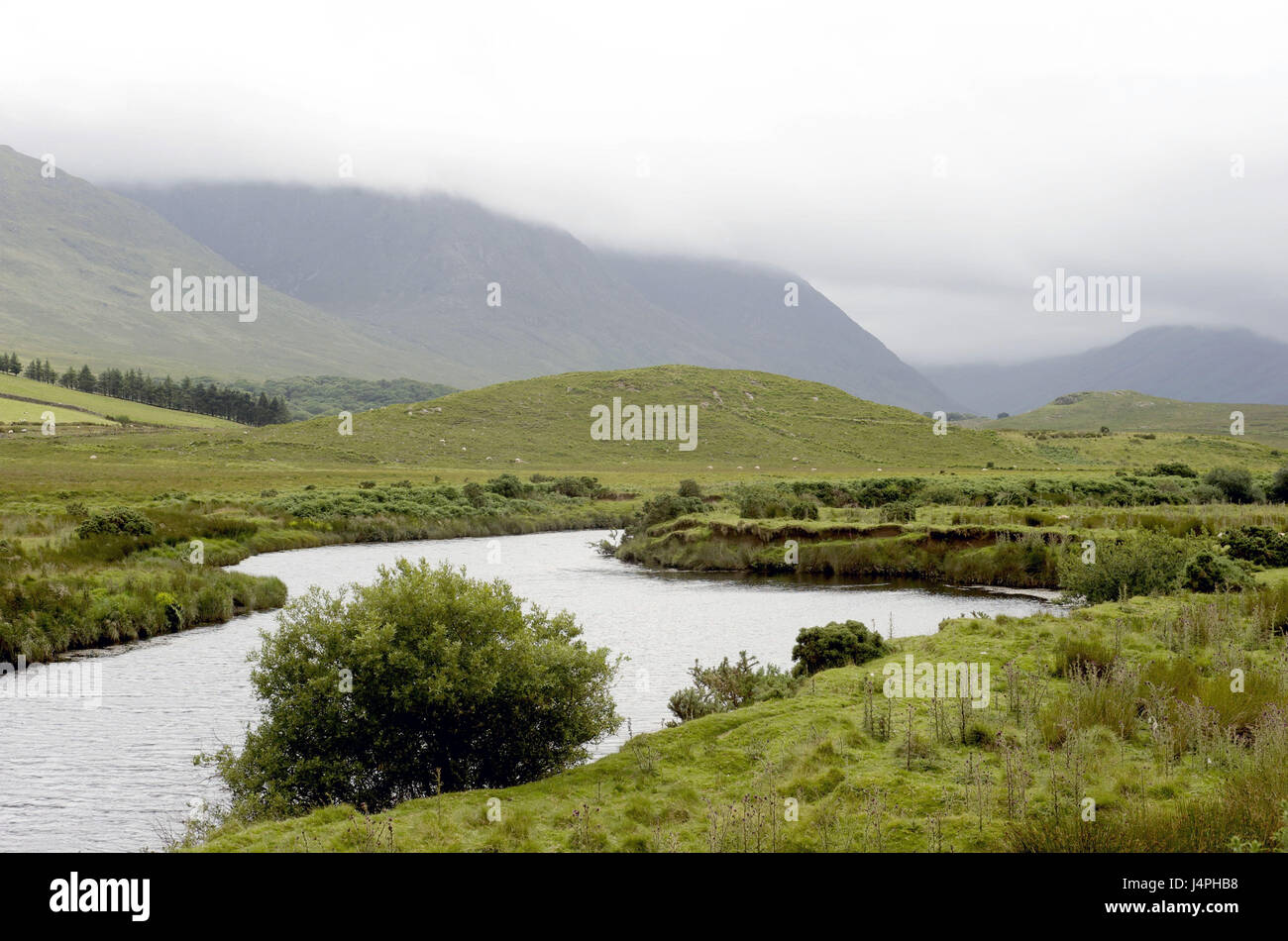 Irland, Connacht, County Mayo, Landschaft, Stockfoto