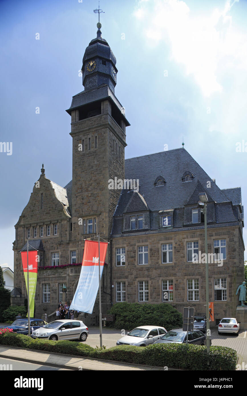 Deutschland, Wetter (Ruhr), North Rhine-Westphalia, Rathaus, Stockfoto