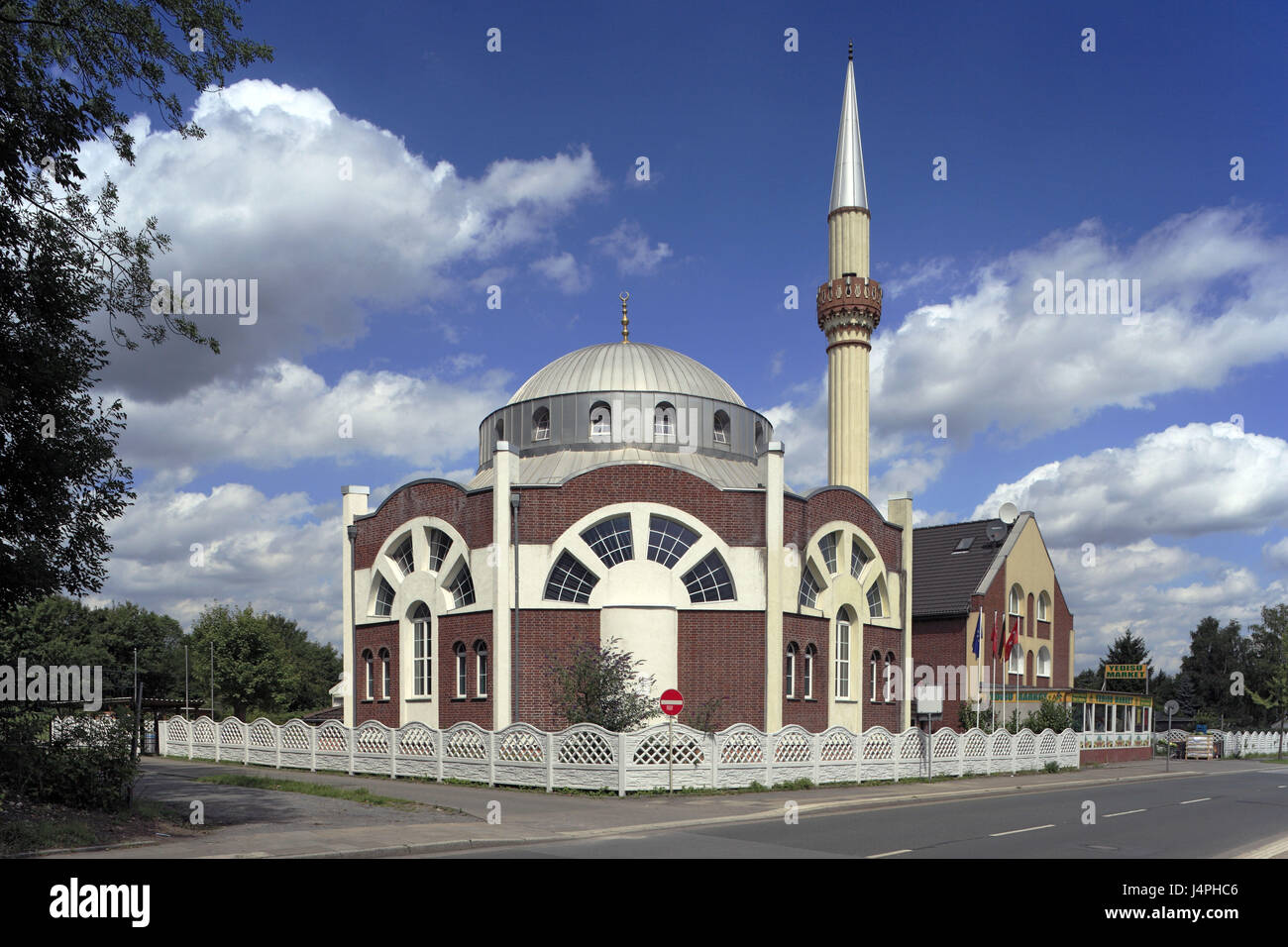 Deutschland, Nordrhein-Westfalen, Essen-Katze Berg, Fatih-Moschee, Stockfoto