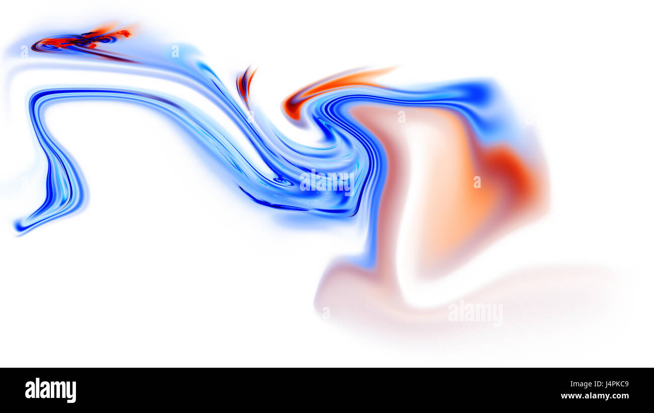 Bunte psychedelische verflüssigte Hintergrund sieht wie Gemälde Stockfoto