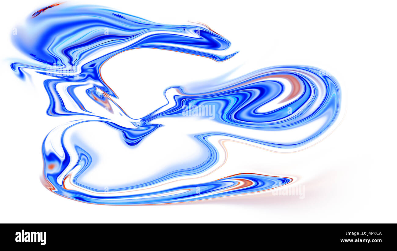 Bunte psychedelische verflüssigte Hintergrund sieht wie Gemälde Stockfoto