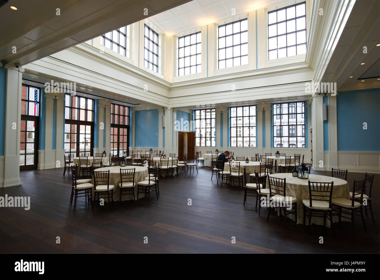 Konferenzraum im Museum of the American Revolution, in Philadelphia, PA. Stockfoto