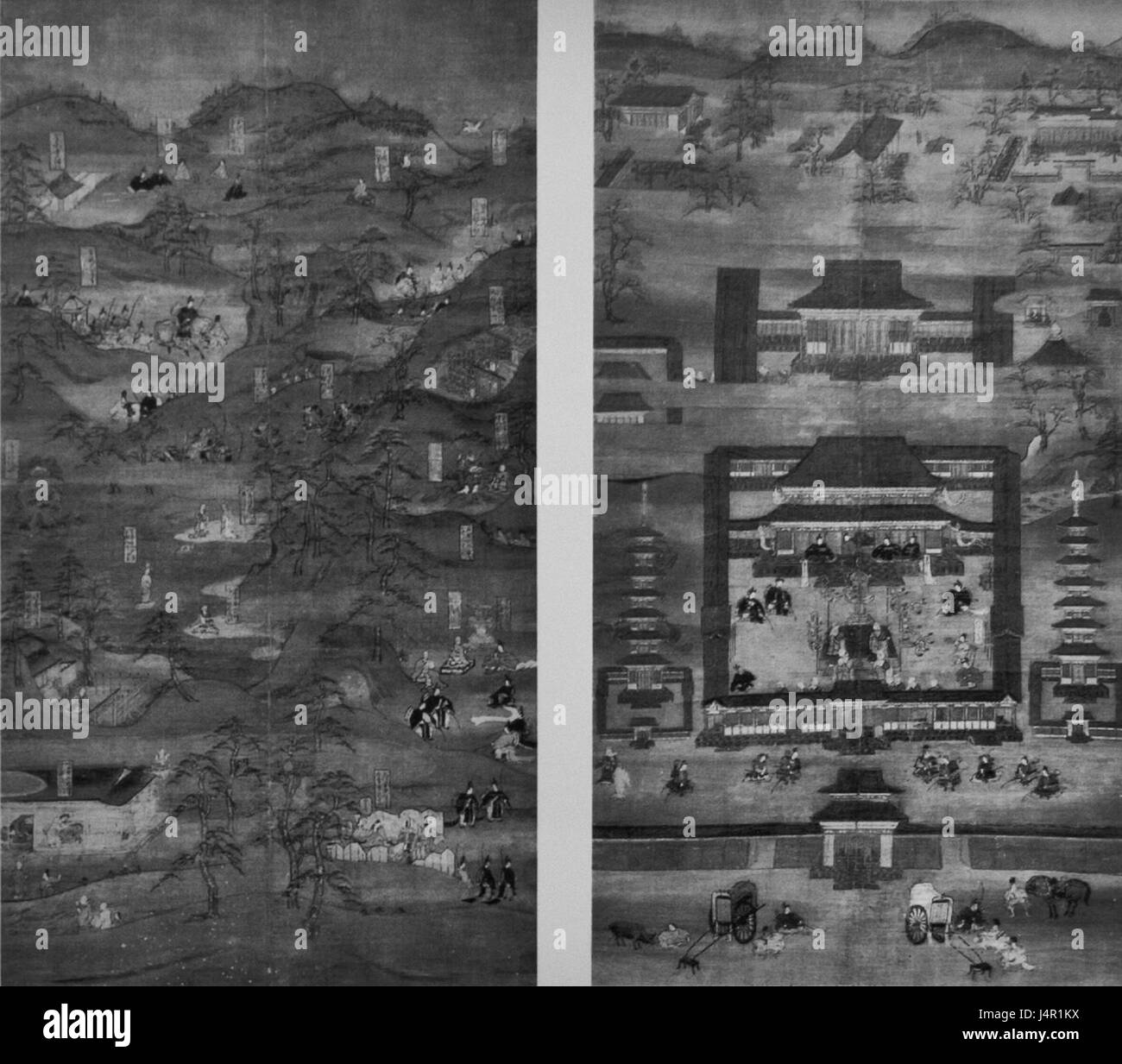 Todaiji Engi (Todaiji) Stockfoto