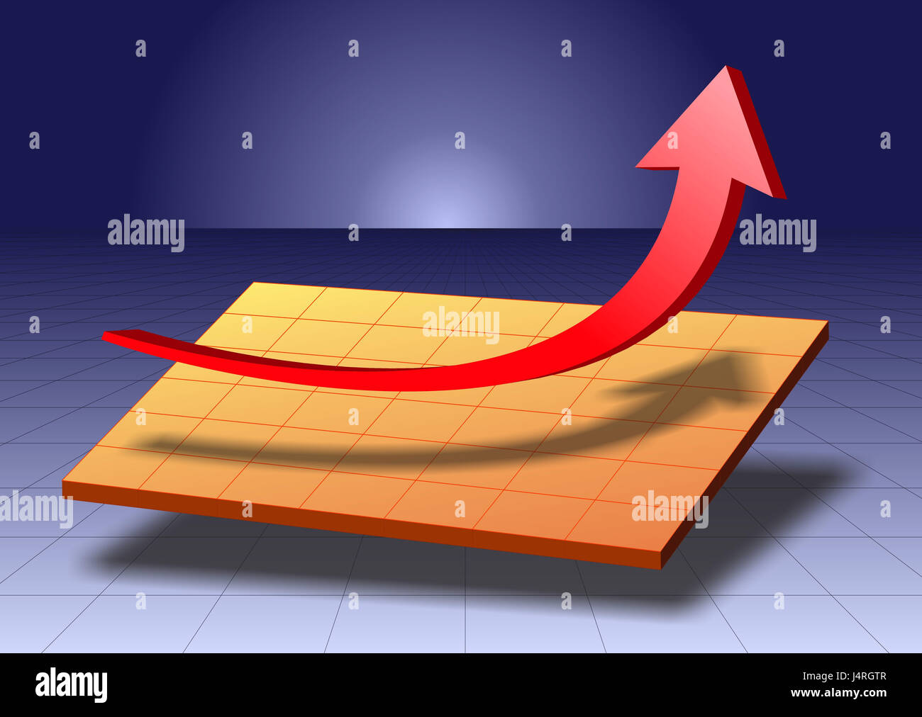 Pfeil, Diagramm, Icon, Erfolg, Impulse, Stockfoto