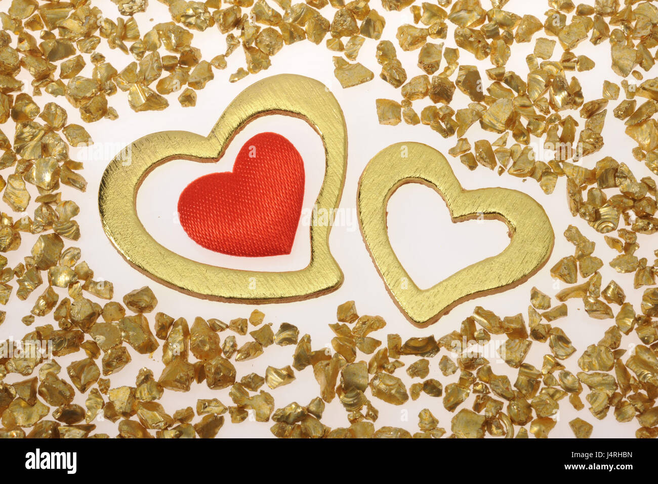 Herz, Symbol, Liebe, Valentinstag, Stockfoto