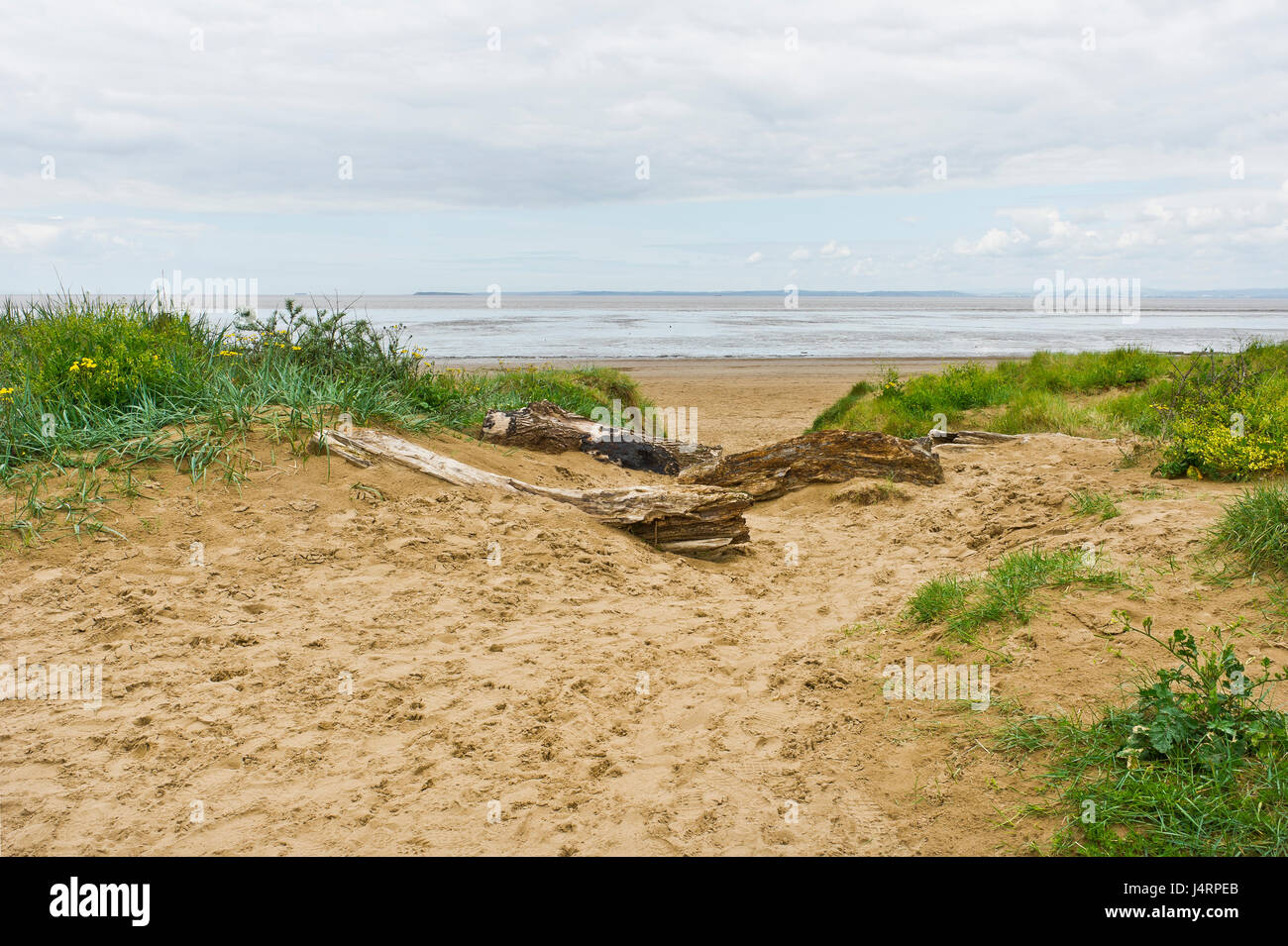 Sand Bay, Weston-super-Mare, Somerset, England Stockfoto