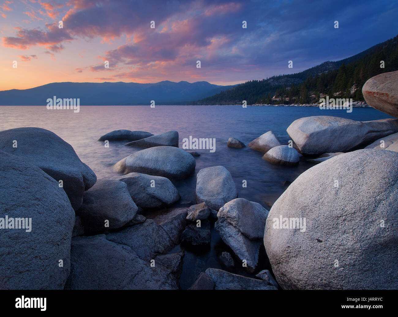Schönen Lake Tahoe Kalifornien Stockfoto